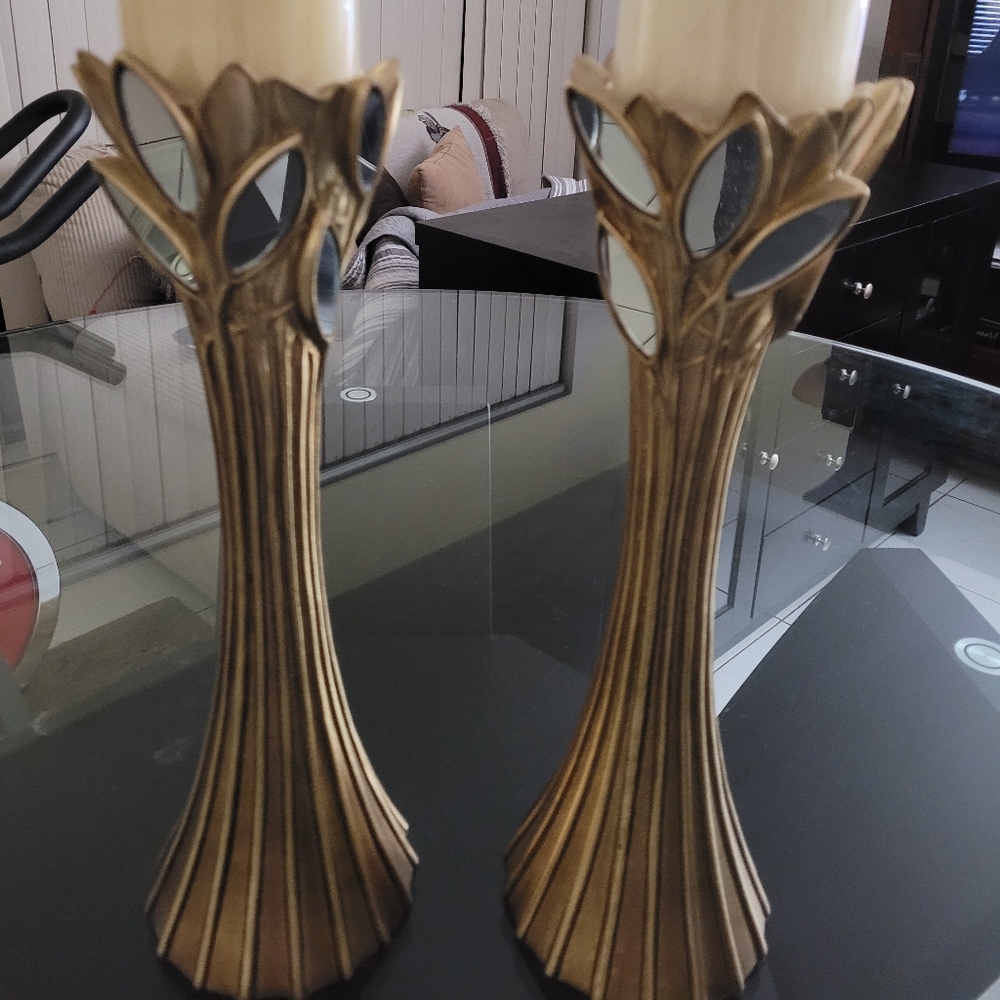 Candle holders set